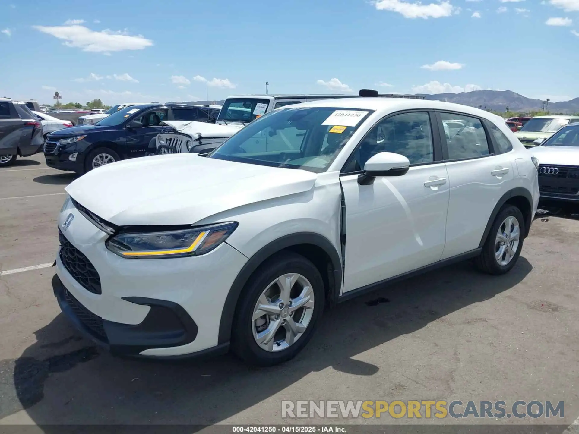 2 Photograph of a damaged car 3CZRZ1H31PM706638 HONDA HR-V 2023