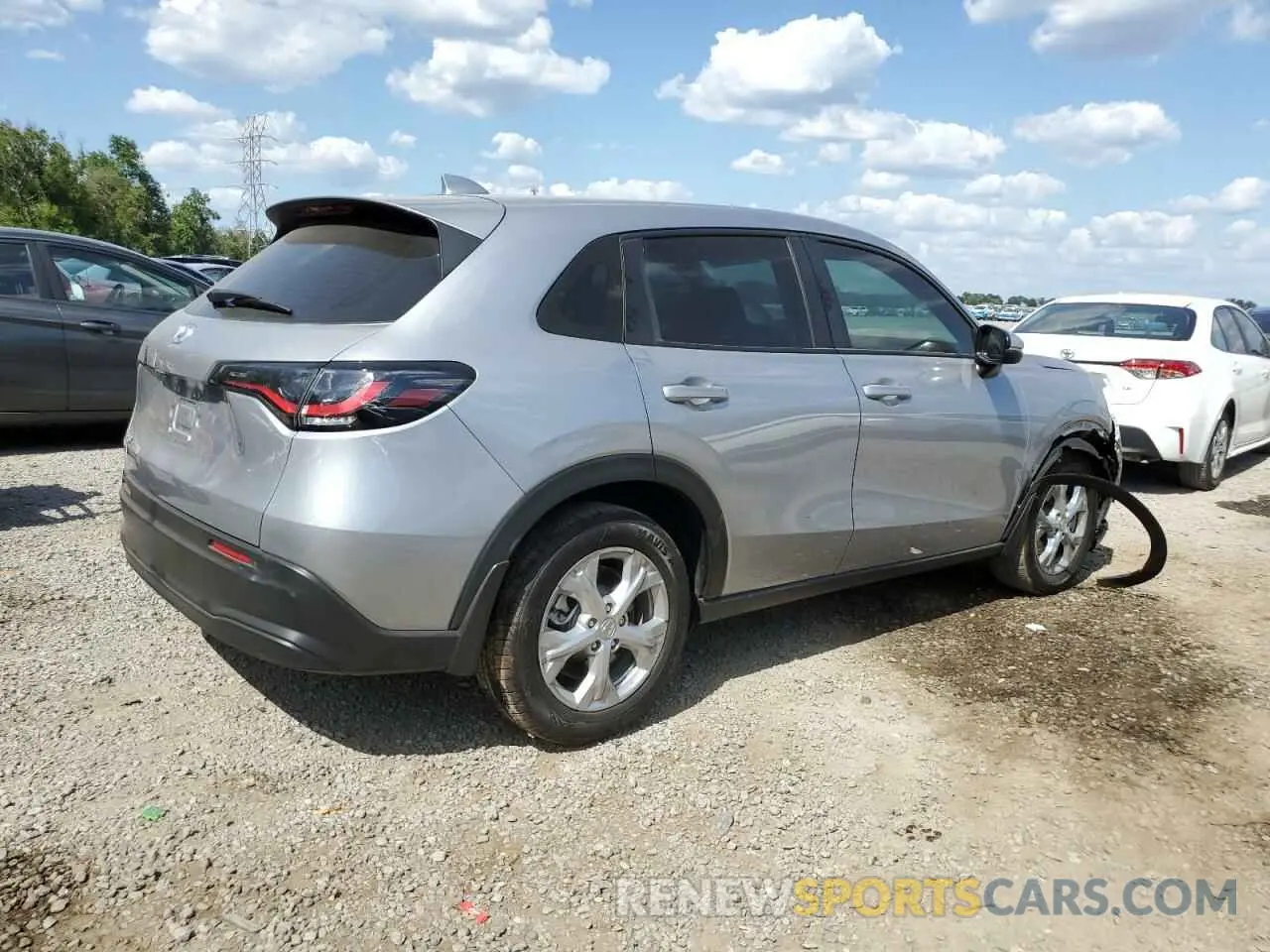3 Photograph of a damaged car 3CZRZ1H31PM735671 HONDA HR-V 2023