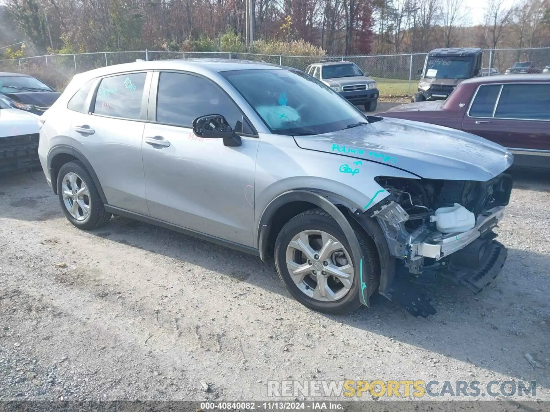 1 Photograph of a damaged car 3CZRZ1H32PM724002 HONDA HR-V 2023