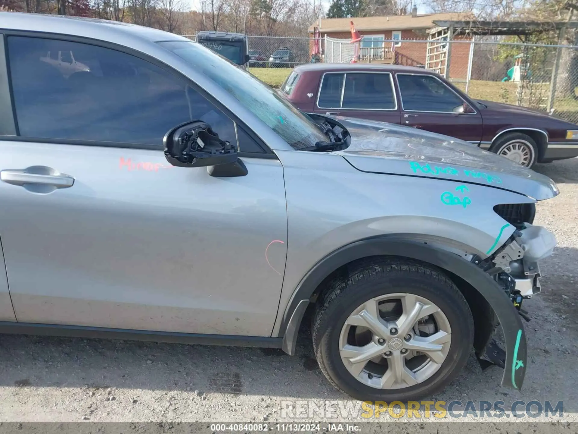 22 Photograph of a damaged car 3CZRZ1H32PM724002 HONDA HR-V 2023