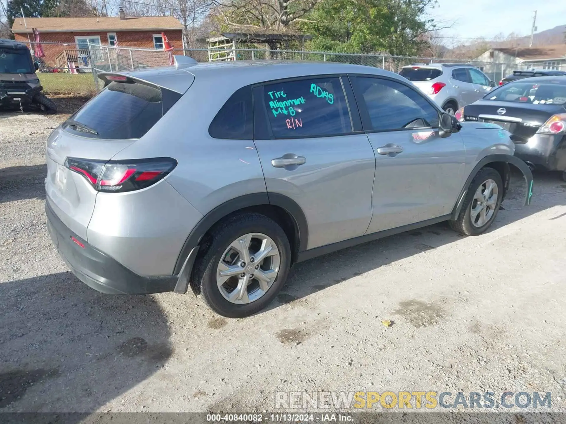 4 Photograph of a damaged car 3CZRZ1H32PM724002 HONDA HR-V 2023