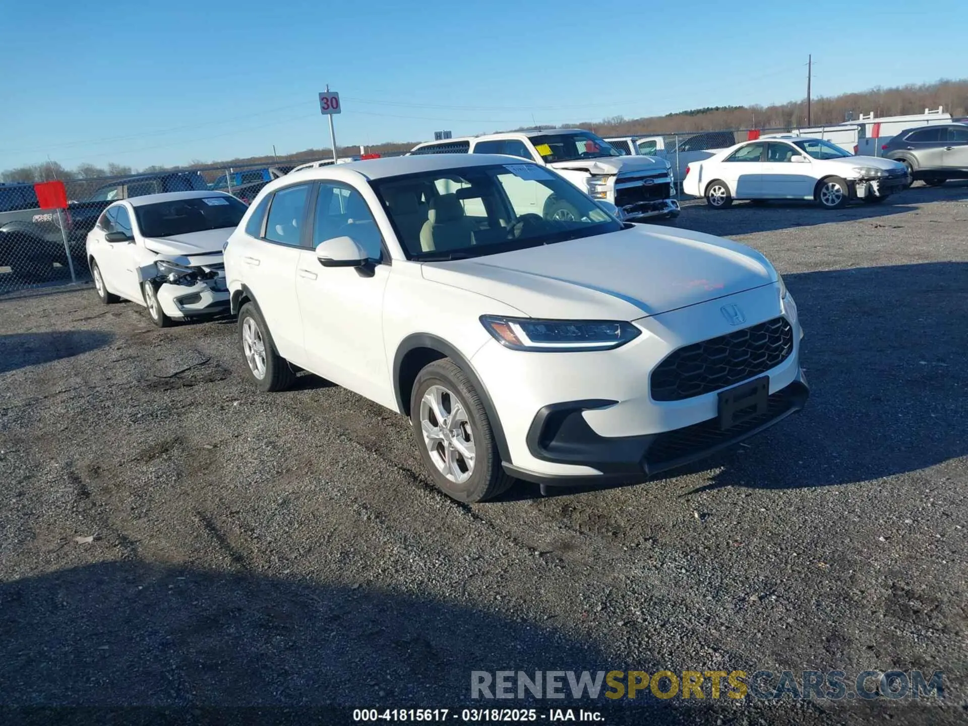 1 Photograph of a damaged car 3CZRZ1H32PM724551 HONDA HR-V 2023
