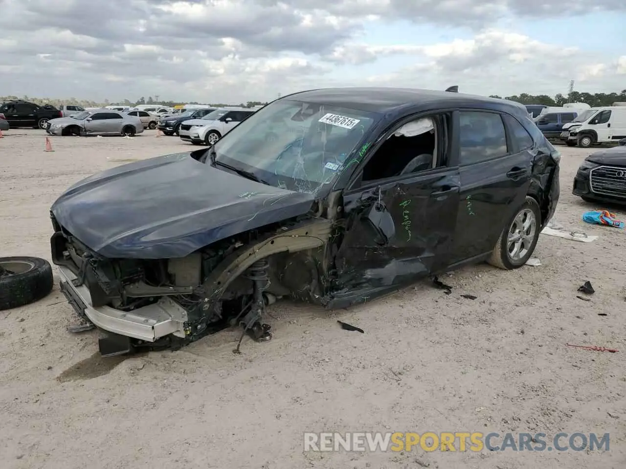 1 Photograph of a damaged car 3CZRZ1H33PM728737 HONDA HR-V 2023