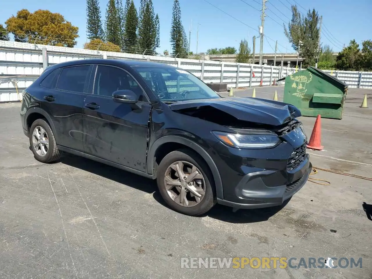 4 Photograph of a damaged car 3CZRZ1H33PM729290 HONDA HR-V 2023