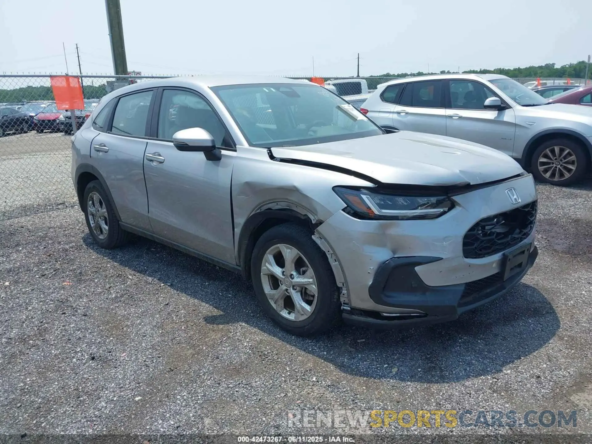 1 Photograph of a damaged car 3CZRZ1H34PM723904 HONDA HR-V 2023