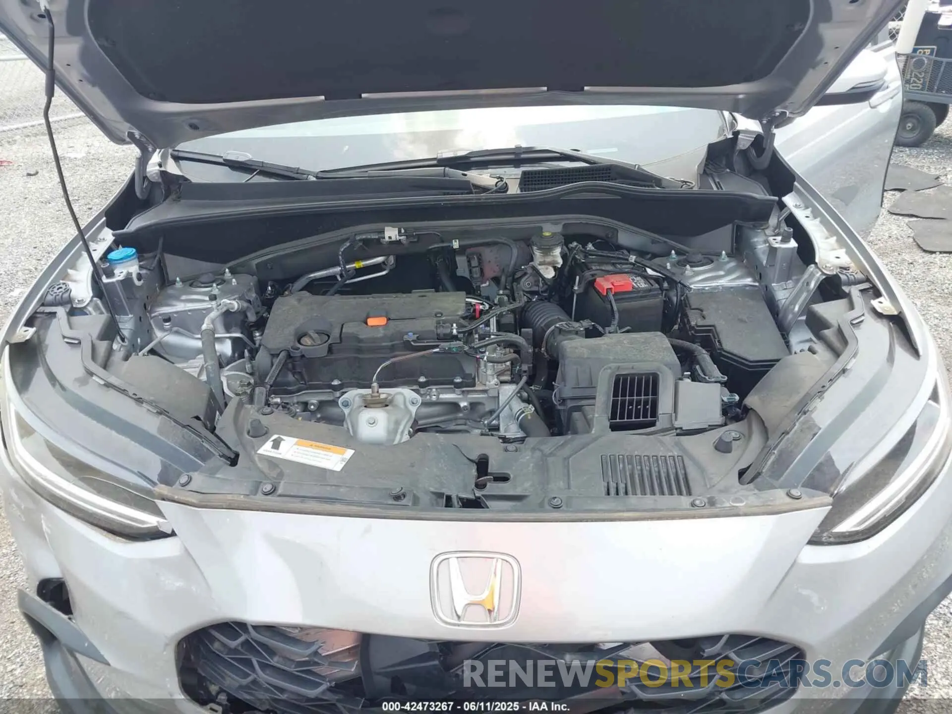 10 Photograph of a damaged car 3CZRZ1H34PM723904 HONDA HR-V 2023