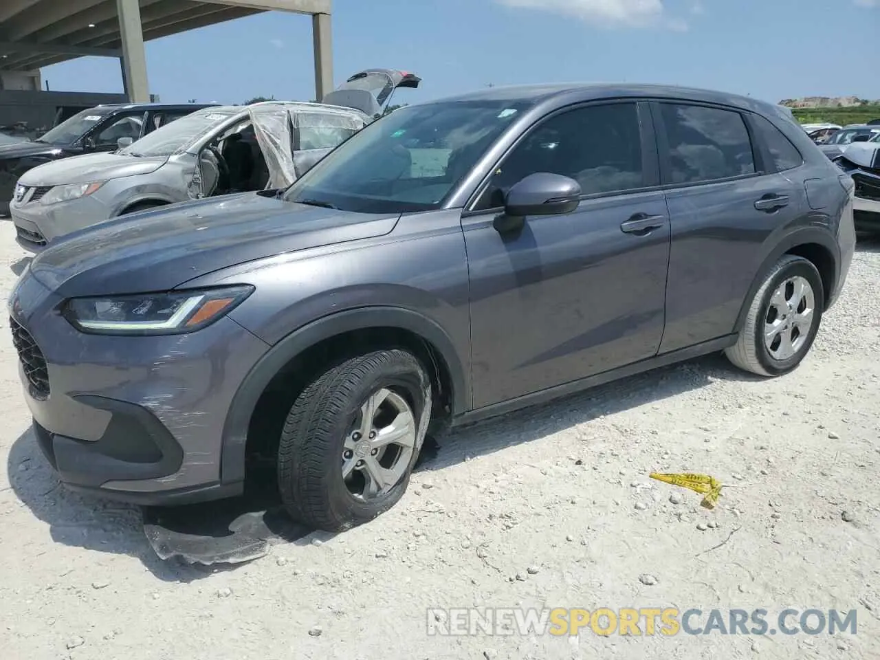 1 Photograph of a damaged car 3CZRZ1H35PM722258 HONDA HR-V 2023