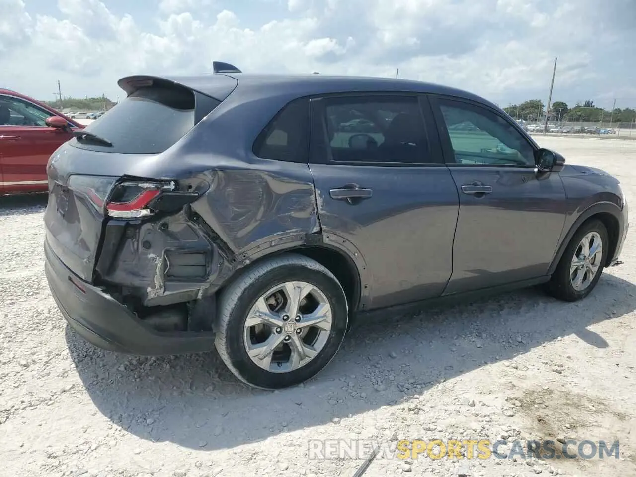 3 Photograph of a damaged car 3CZRZ1H35PM722258 HONDA HR-V 2023