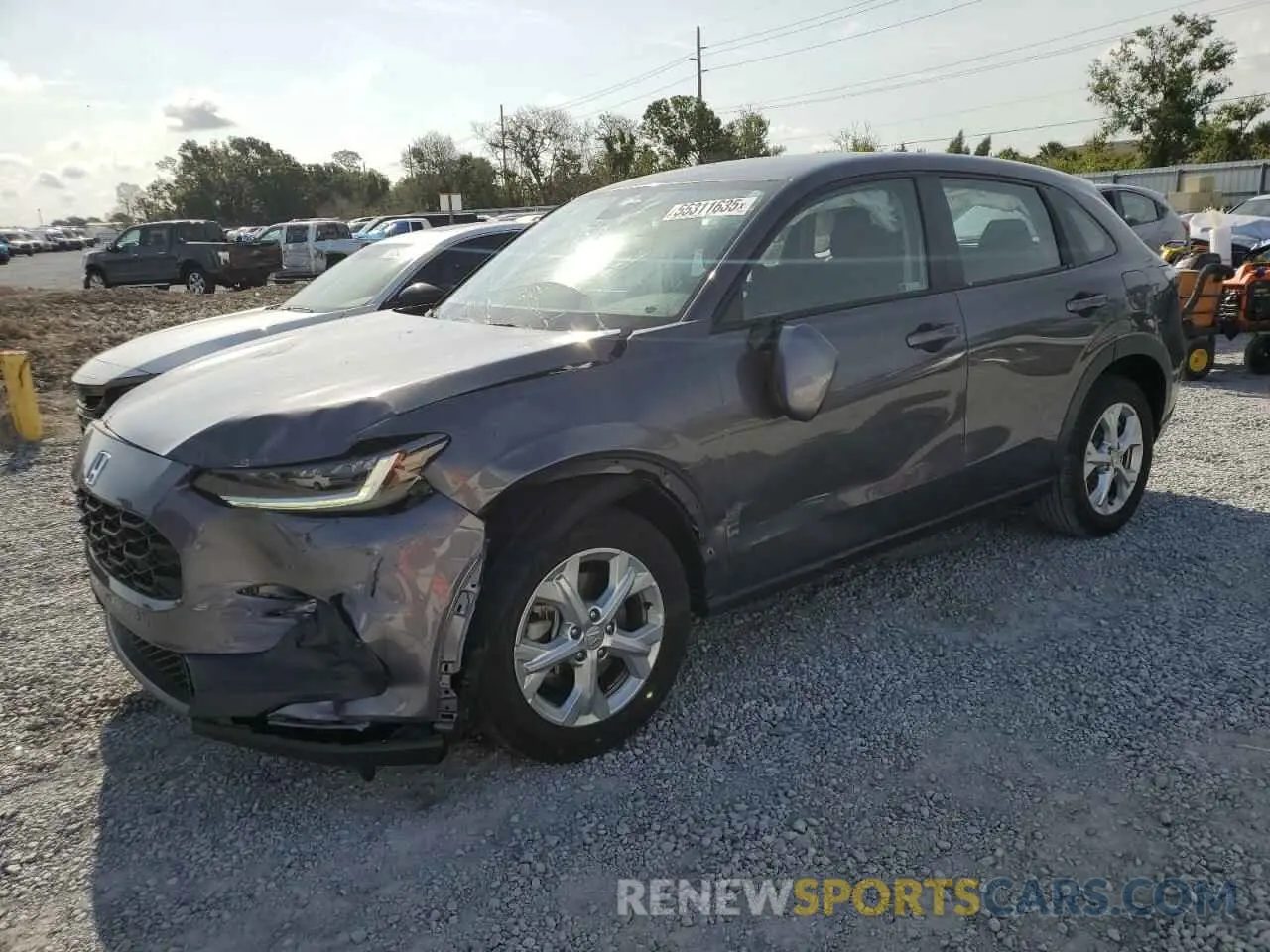 1 Photograph of a damaged car 3CZRZ1H37PM725453 HONDA HR-V 2023