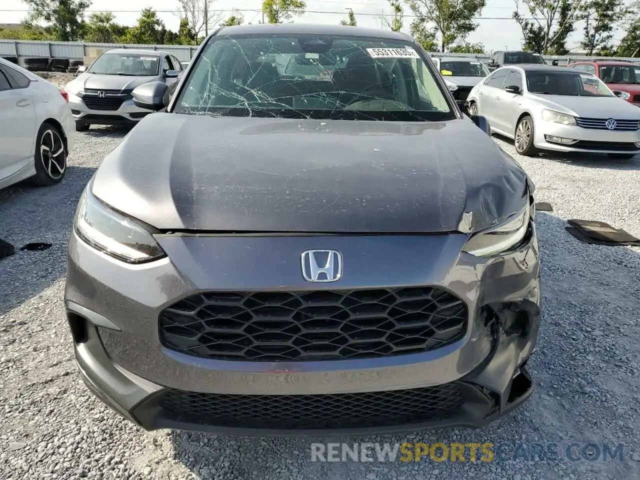5 Photograph of a damaged car 3CZRZ1H37PM725453 HONDA HR-V 2023