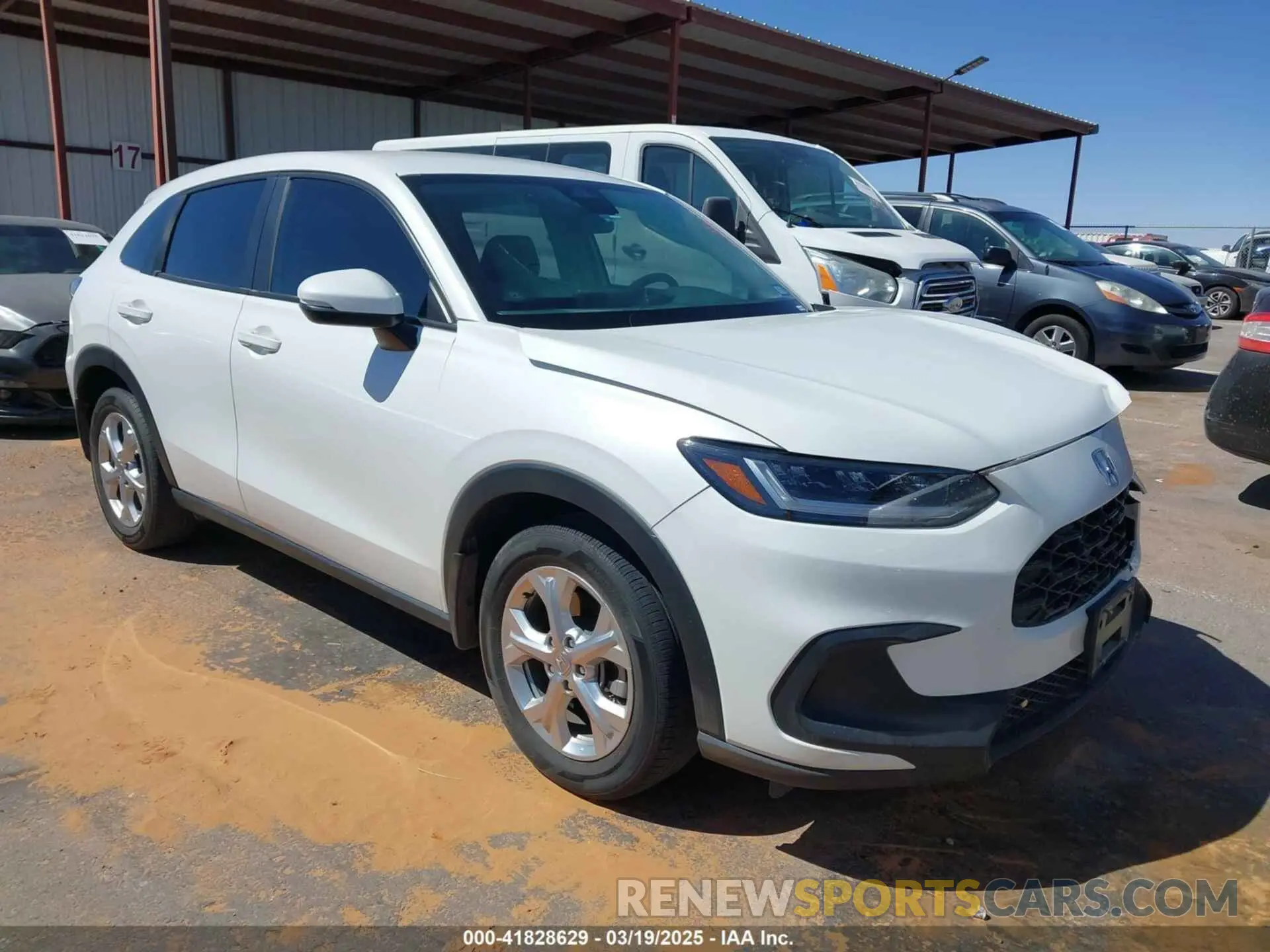 1 Photograph of a damaged car 3CZRZ1H39PM704930 HONDA HR-V 2023