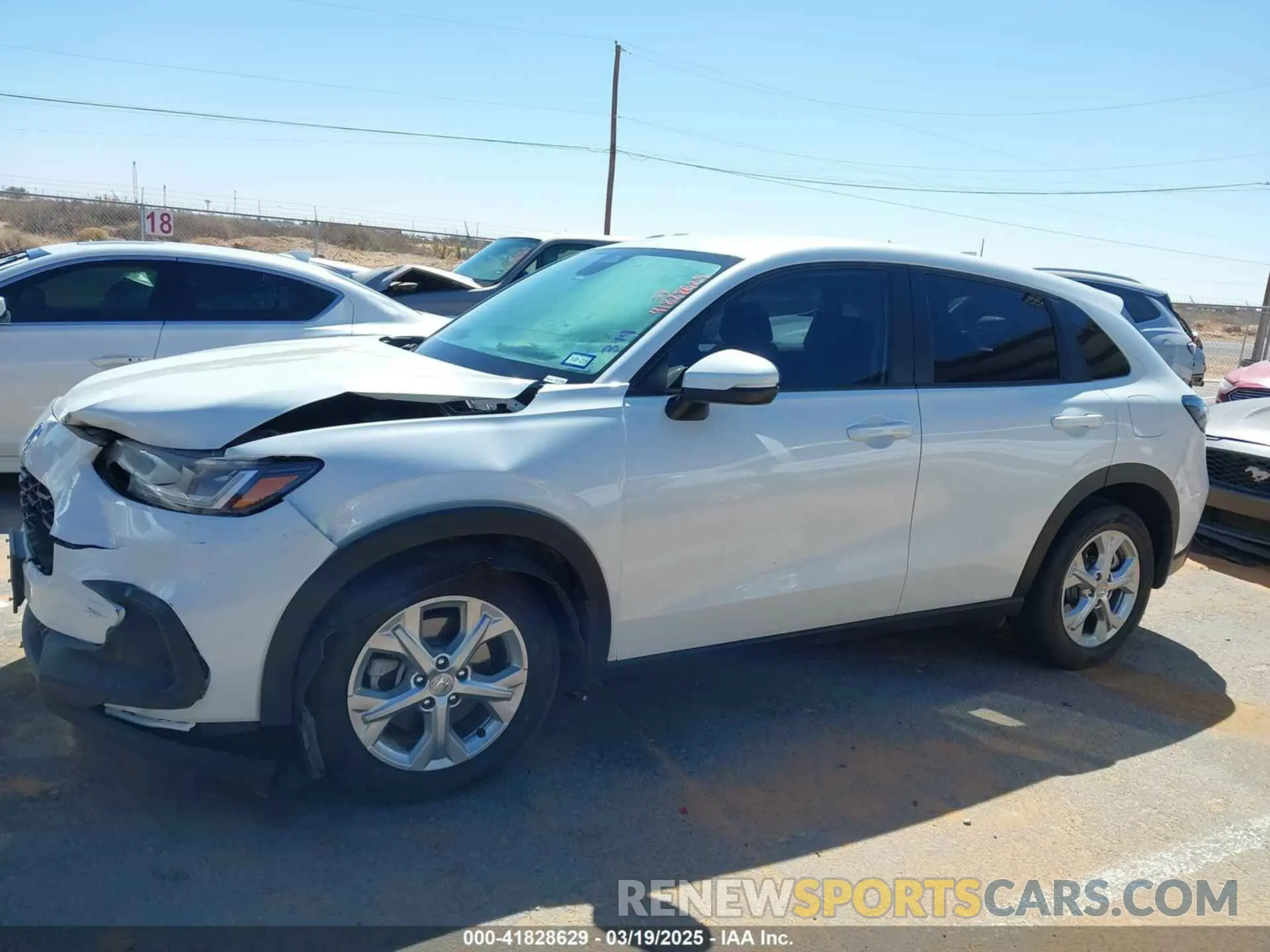 14 Photograph of a damaged car 3CZRZ1H39PM704930 HONDA HR-V 2023