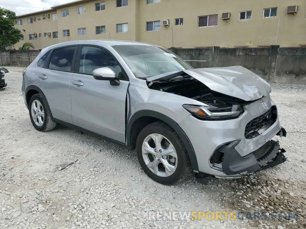 4 Photograph of a damaged car 3CZRZ1H39PM727396 HONDA HR-V 2023