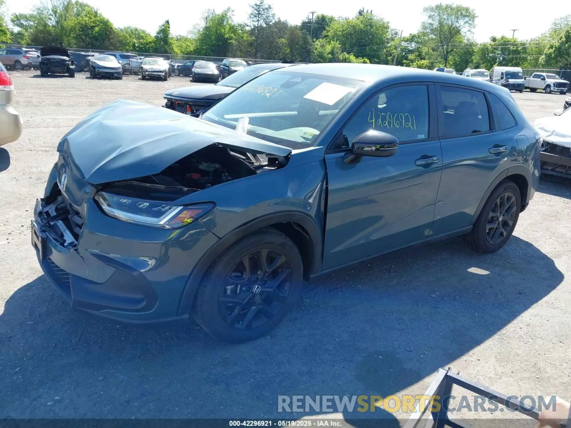 2 Photograph of a damaged car 3CZRZ1H53PM705427 HONDA HR-V 2023