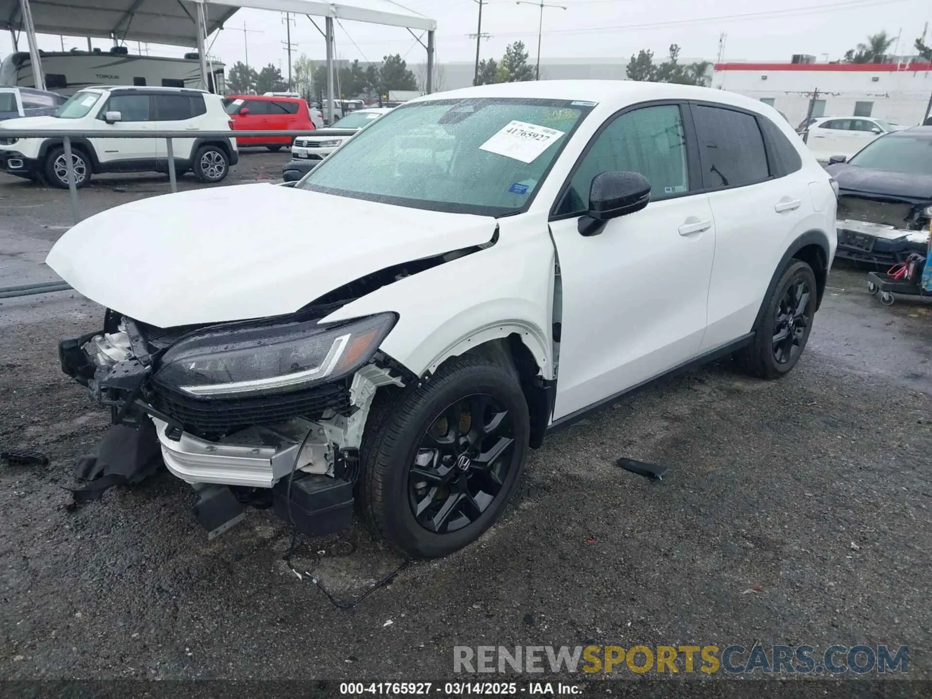 2 Photograph of a damaged car 3CZRZ1H53PM712961 HONDA HR-V 2023