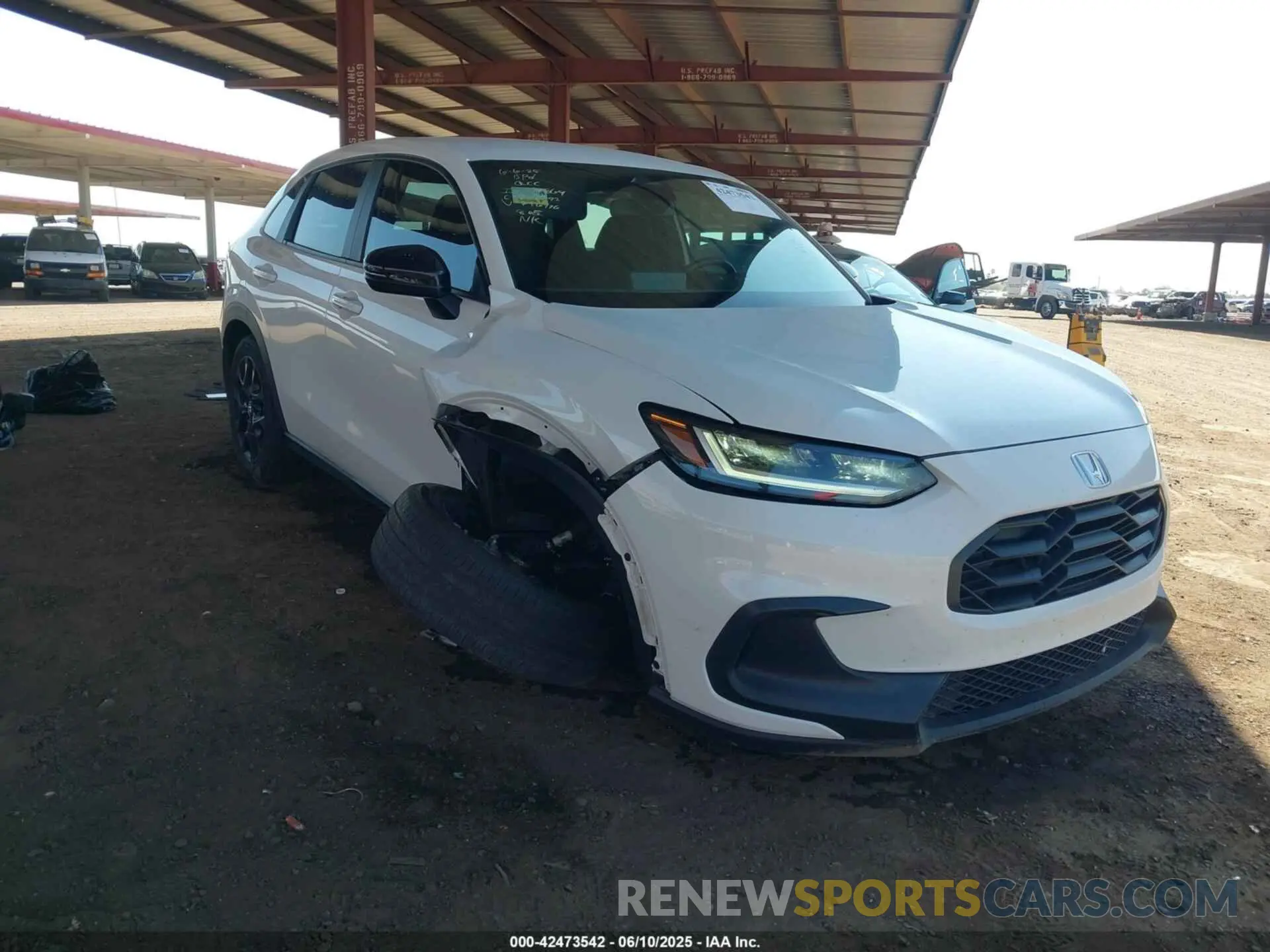 1 Photograph of a damaged car 3CZRZ1H54PM736976 HONDA HR-V 2023