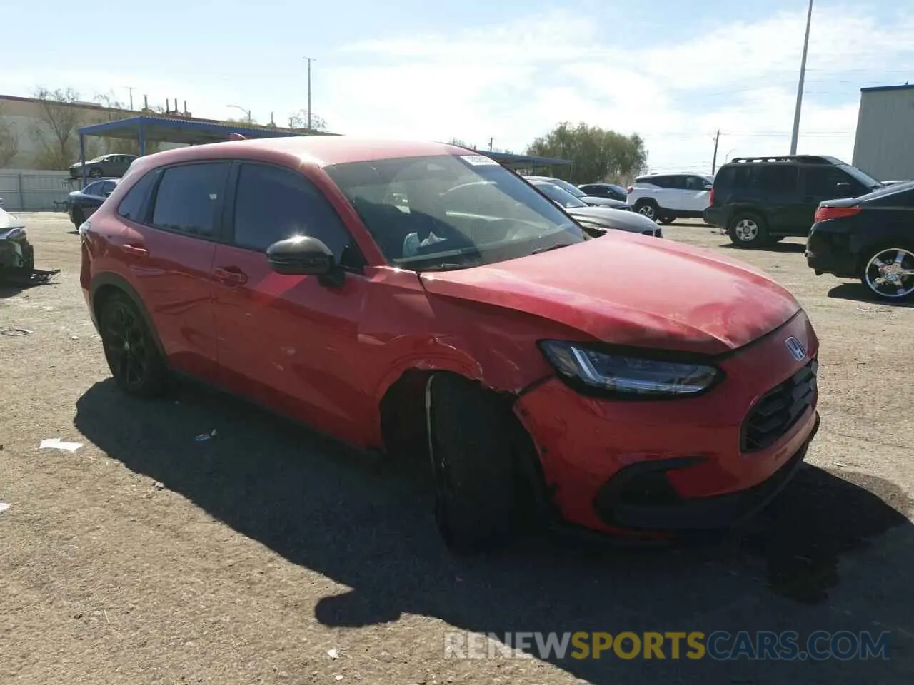 4 Photograph of a damaged car 3CZRZ1H56PM734856 HONDA HR-V 2023