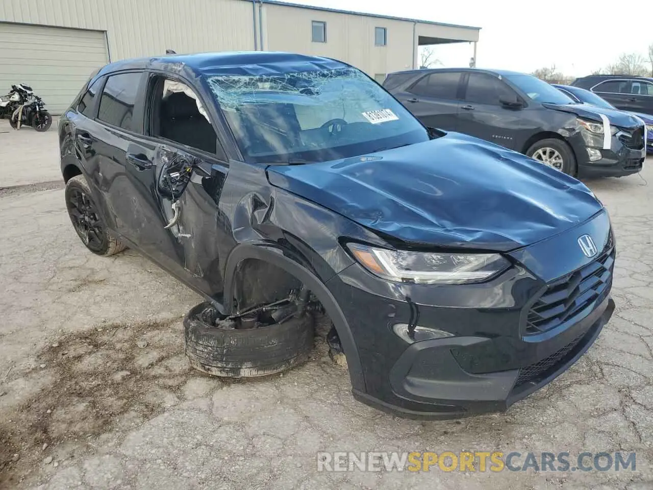 4 Photograph of a damaged car 3CZRZ1H57PM728886 HONDA HR-V 2023