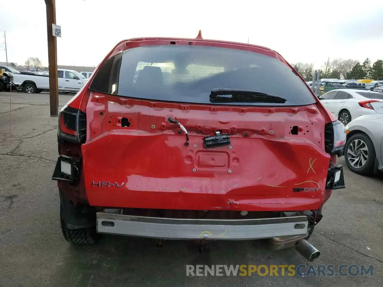 6 Photograph of a damaged car 3CZRZ1H58PM703978 HONDA HR-V 2023