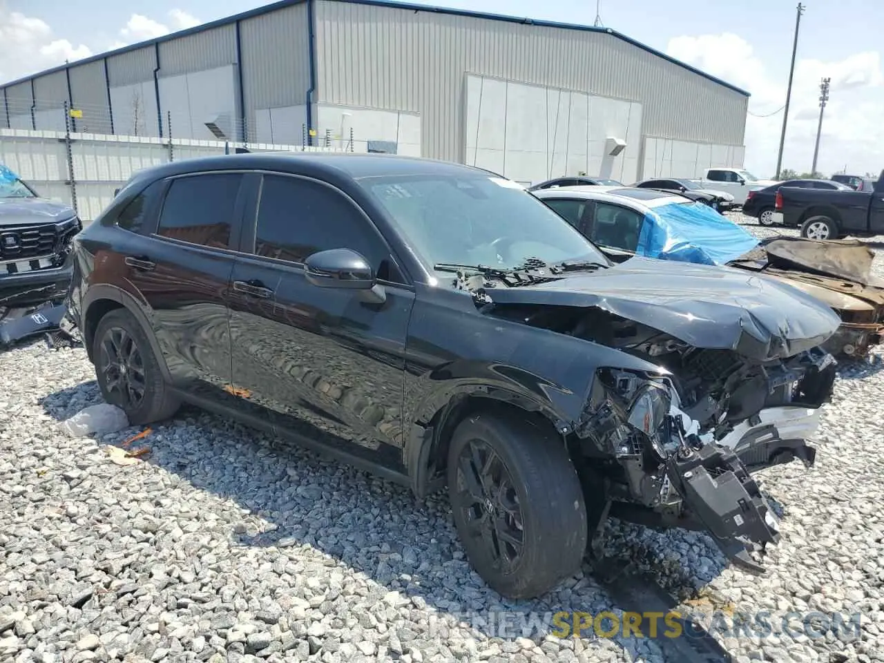 4 Photograph of a damaged car 3CZRZ1H58PM711529 HONDA HR-V 2023