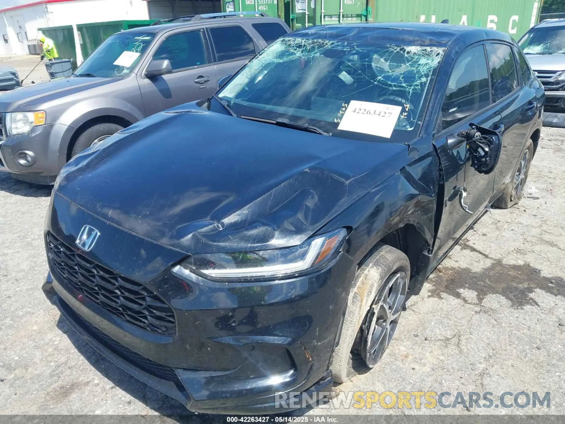6 Photograph of a damaged car 3CZRZ1H77PM735273 HONDA HR-V 2023