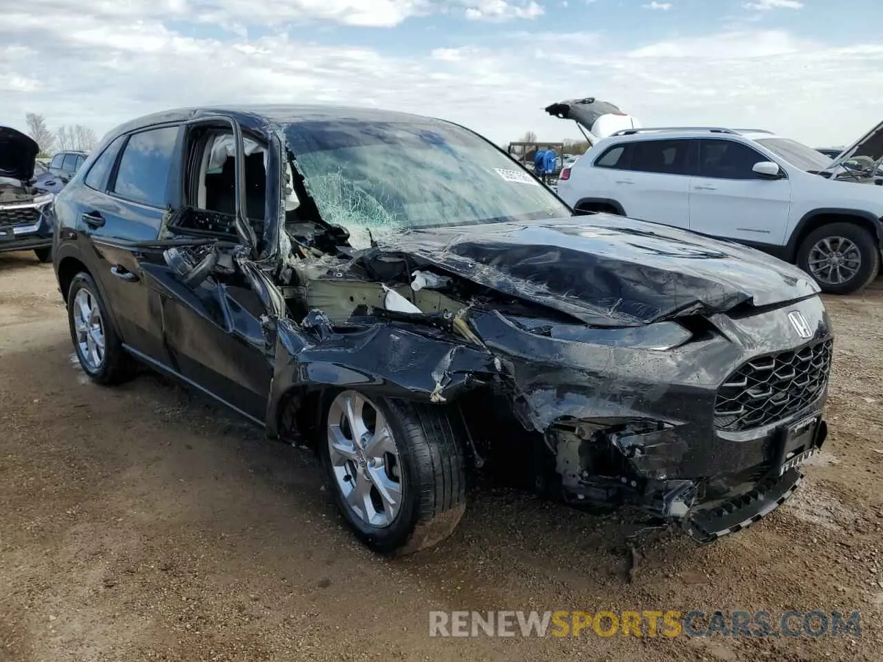 4 Photograph of a damaged car 3CZRZ2H35PM709466 HONDA HR-V 2023