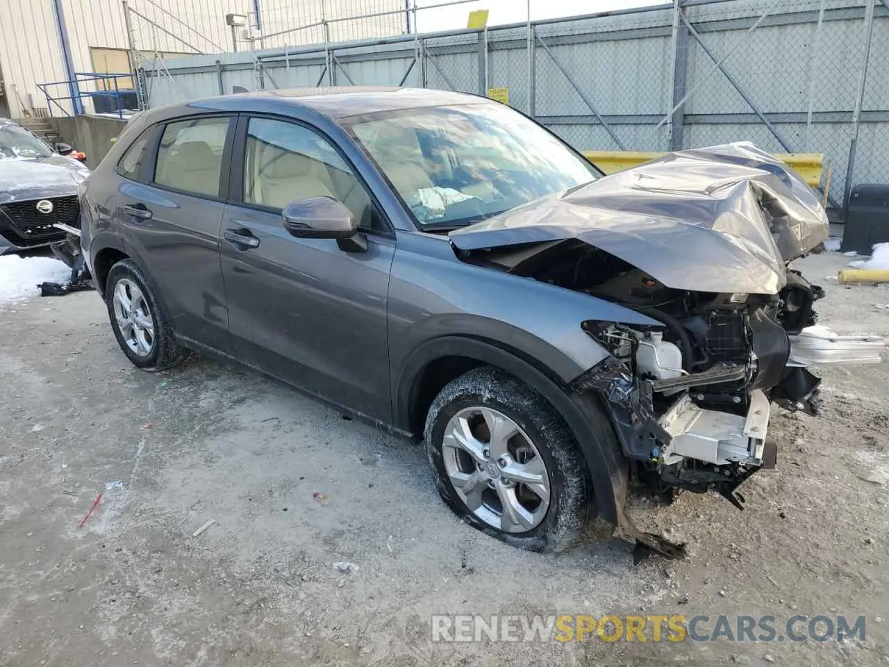 4 Photograph of a damaged car 3CZRZ2H36PM745991 HONDA HR-V 2023