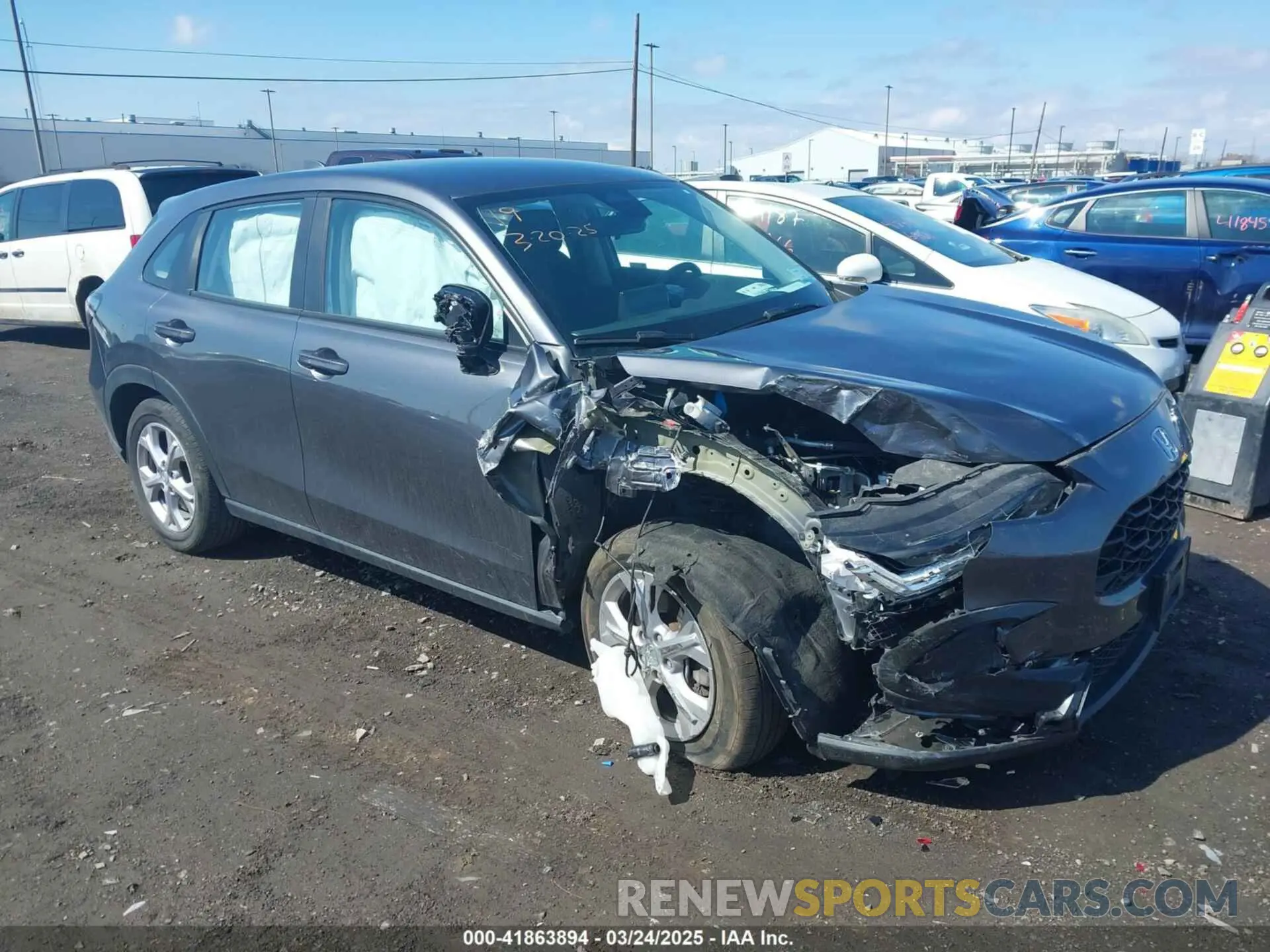 6 Photograph of a damaged car 3CZRZ2H39PM721894 HONDA HR-V 2023
