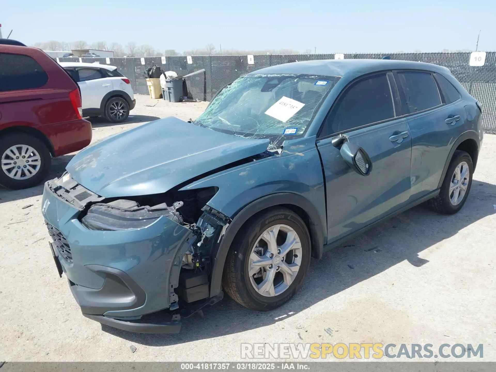 2 Photograph of a damaged car 3CZRZ2H39PM726982 HONDA HR-V 2023