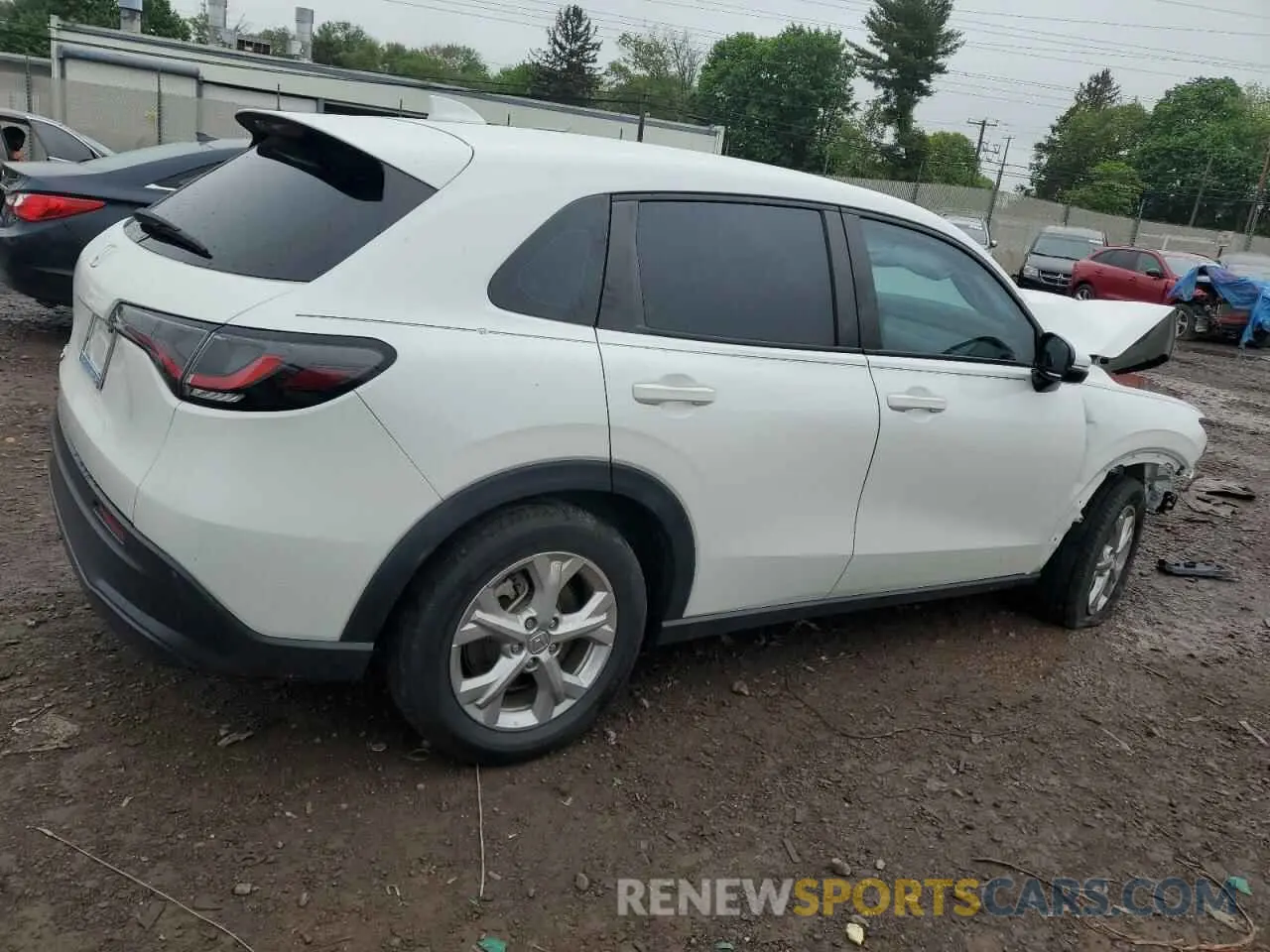 3 Photograph of a damaged car 3CZRZ2H3XPM711164 HONDA HR-V 2023
