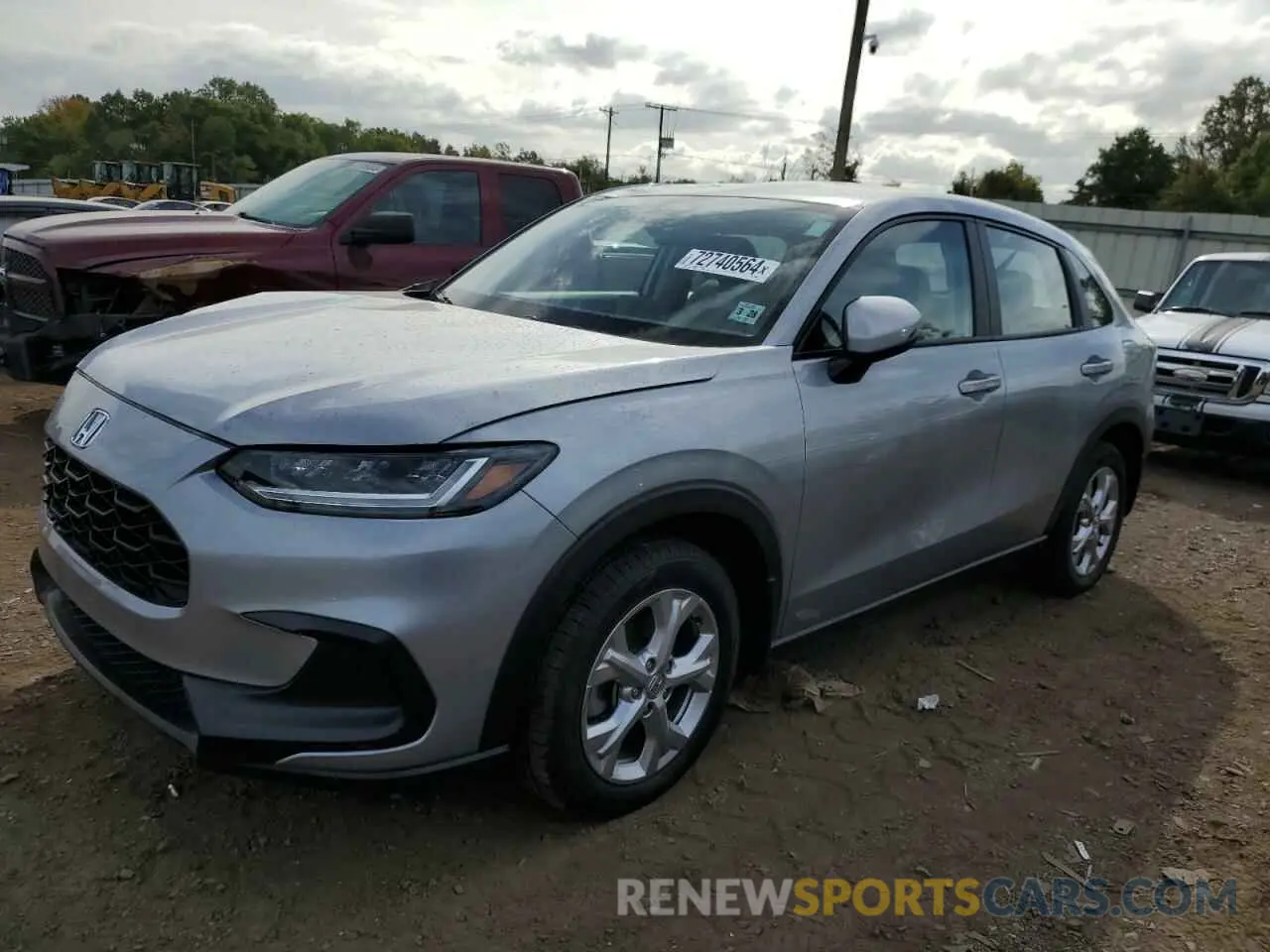 1 Photograph of a damaged car 3CZRZ2H3XPM730801 HONDA HR-V 2023