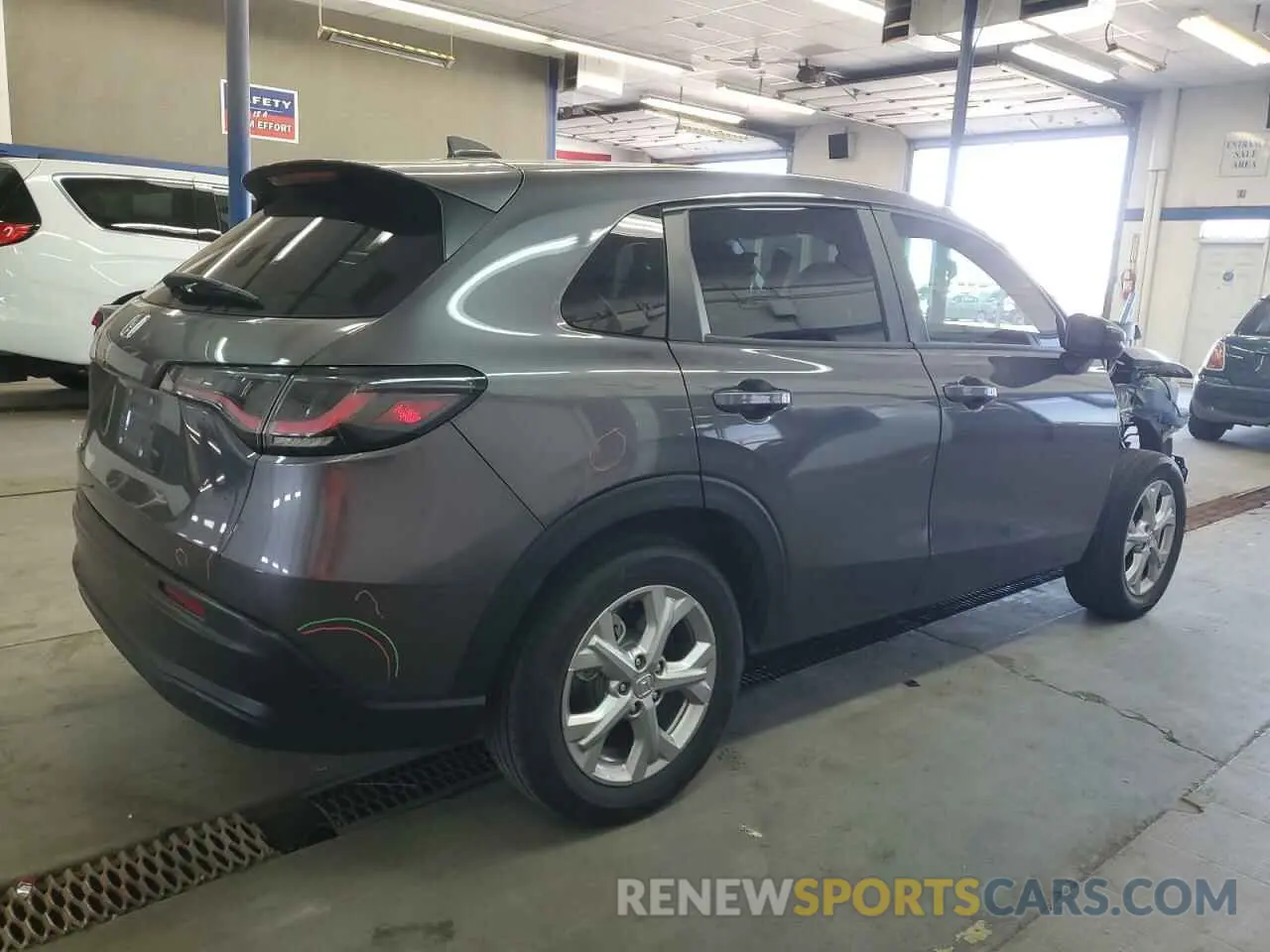 3 Photograph of a damaged car 3CZRZ2H3XPM734976 HONDA HR-V 2023