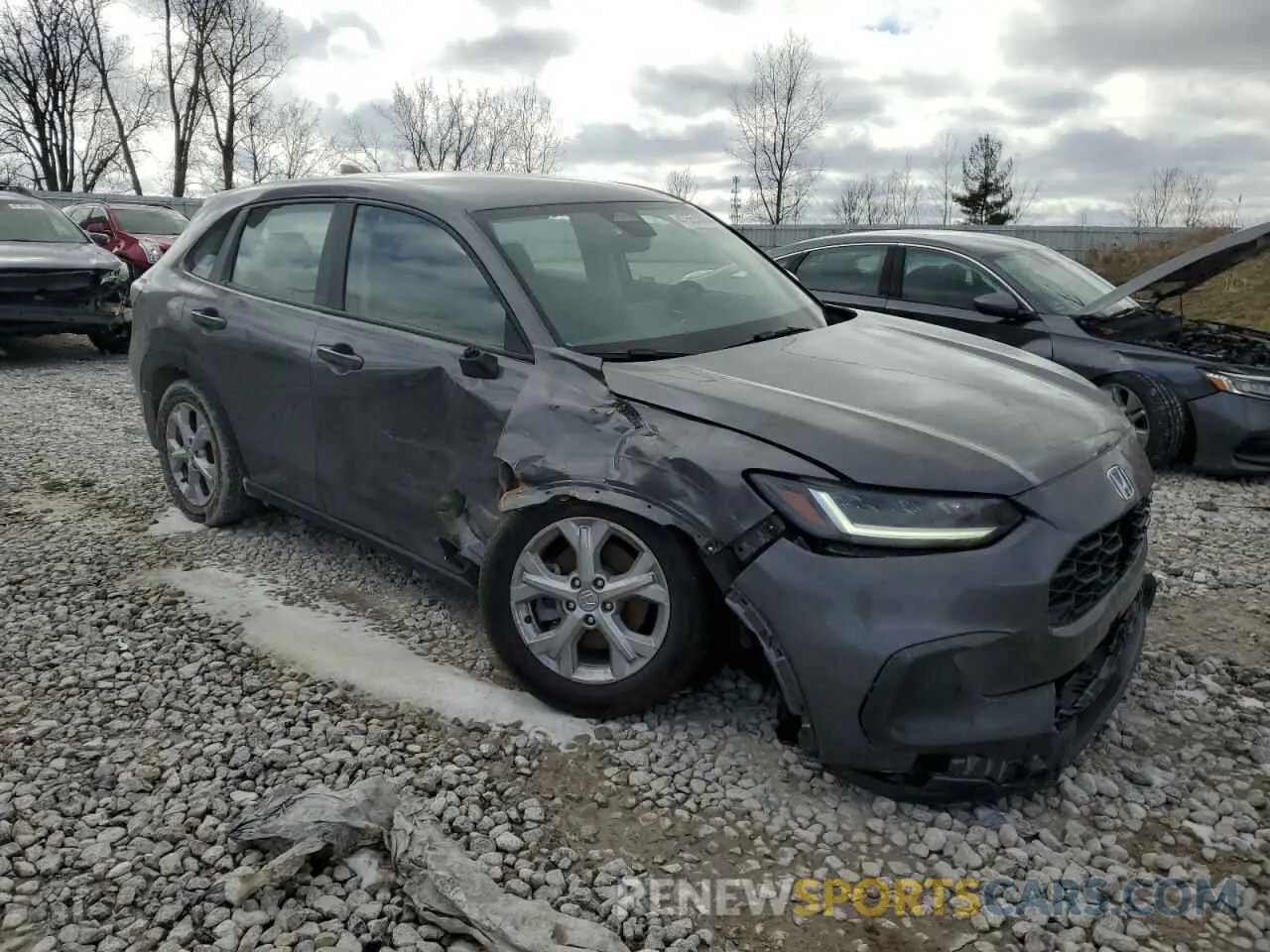 4 Photograph of a damaged car 3CZRZ2H3XPM747663 HONDA HR-V 2023