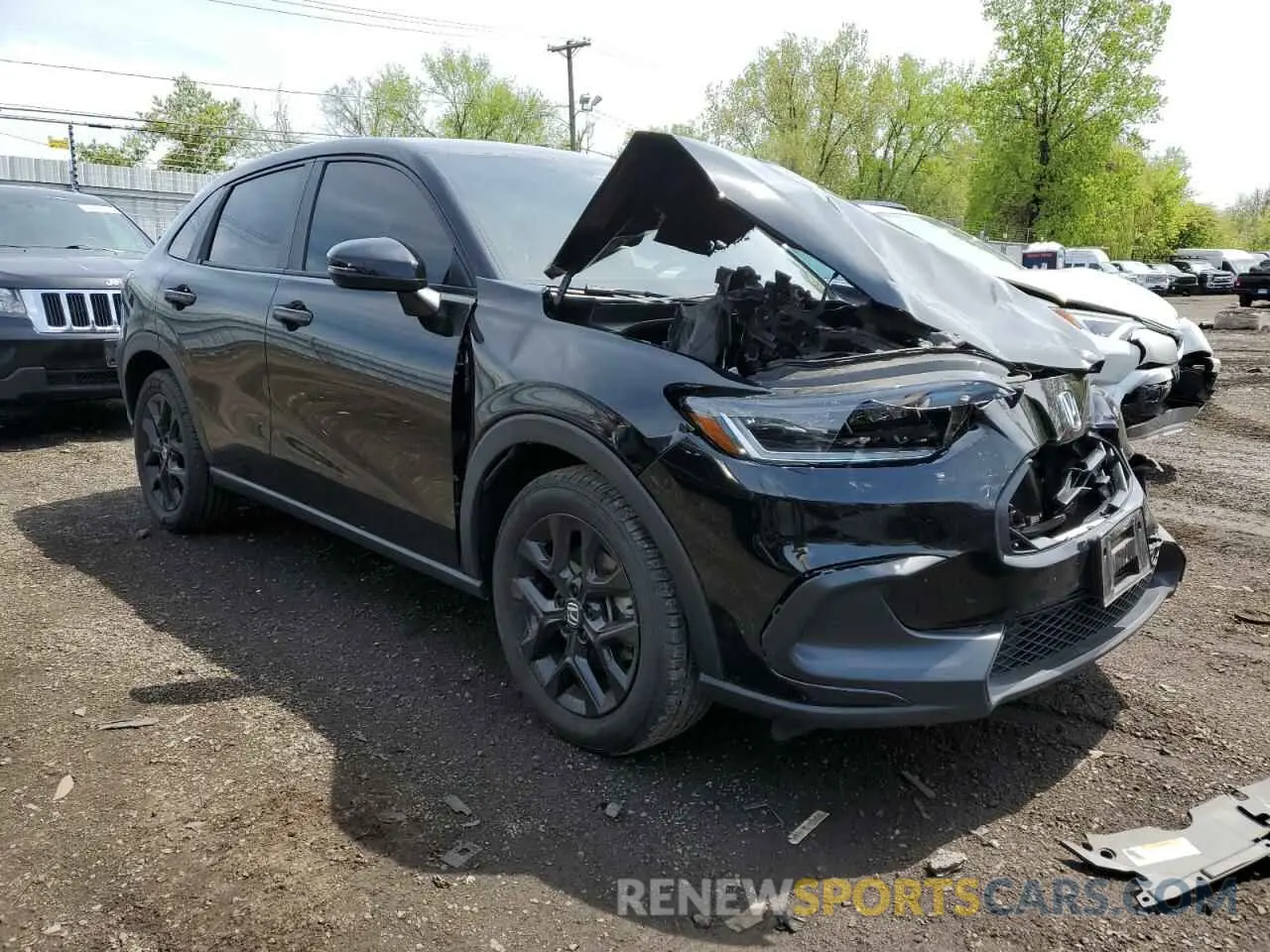 4 Photograph of a damaged car 3CZRZ2H50PM703799 HONDA HR-V 2023