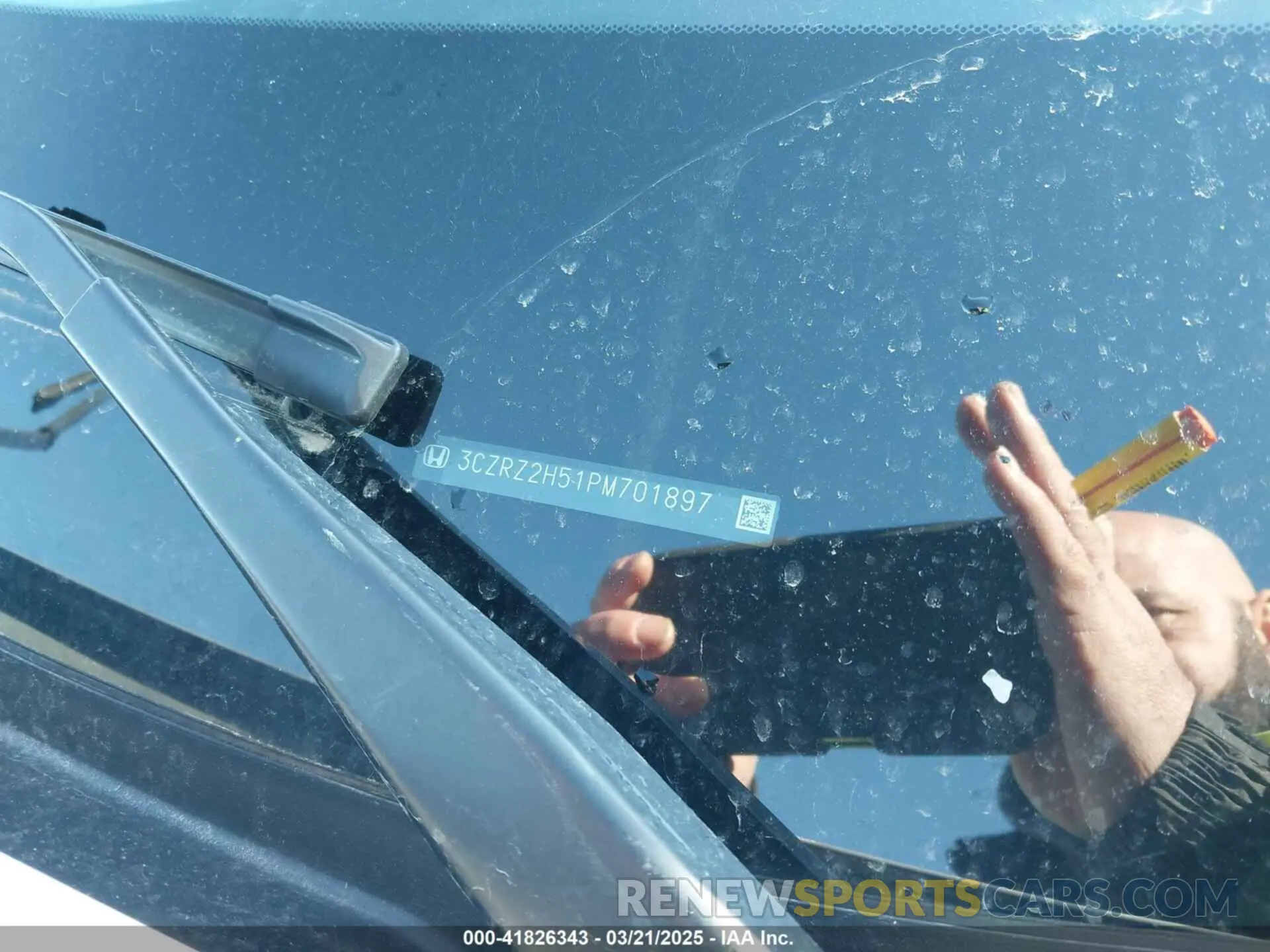 9 Photograph of a damaged car 3CZRZ2H51PM701897 HONDA HR-V 2023