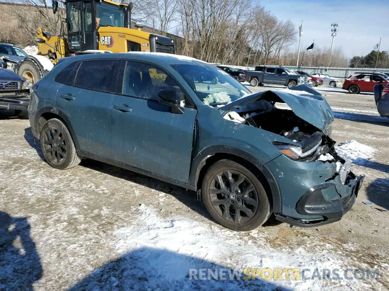 4 Photograph of a damaged car 3CZRZ2H57PM715741 HONDA HR-V 2023