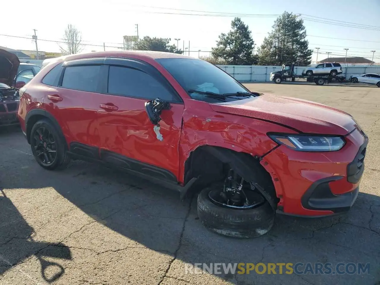 4 Photograph of a damaged car 3CZRZ2H58PM737067 HONDA HR-V 2023