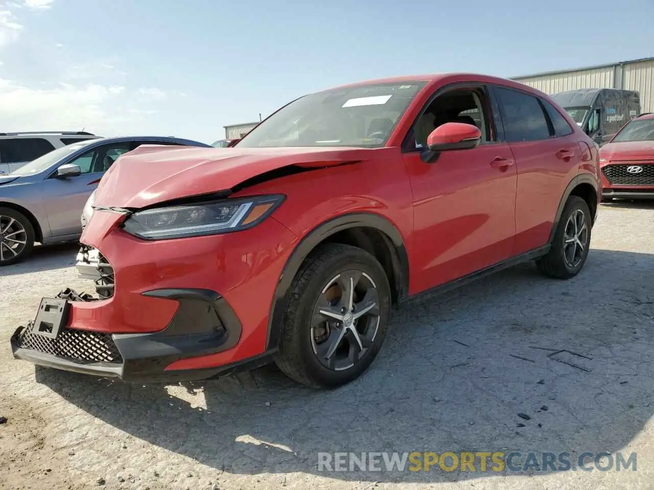1 Photograph of a damaged car 3CZRZ2H73PM731078 HONDA HR-V 2023