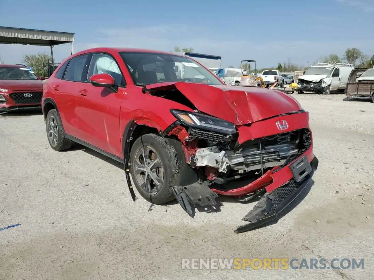 4 Photograph of a damaged car 3CZRZ2H73PM731078 HONDA HR-V 2023