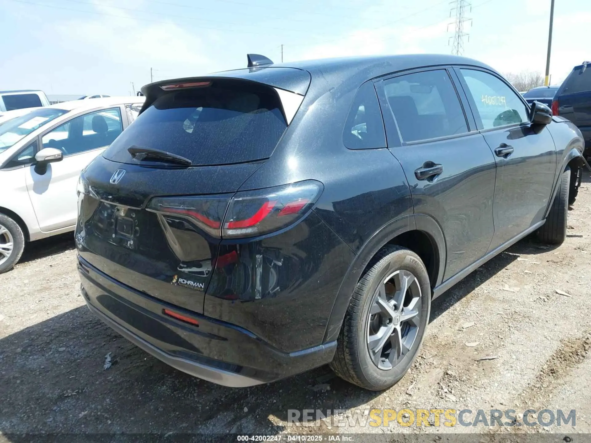 4 Photograph of a damaged car 3CZRZ2H76PM708345 HONDA HR-V 2023