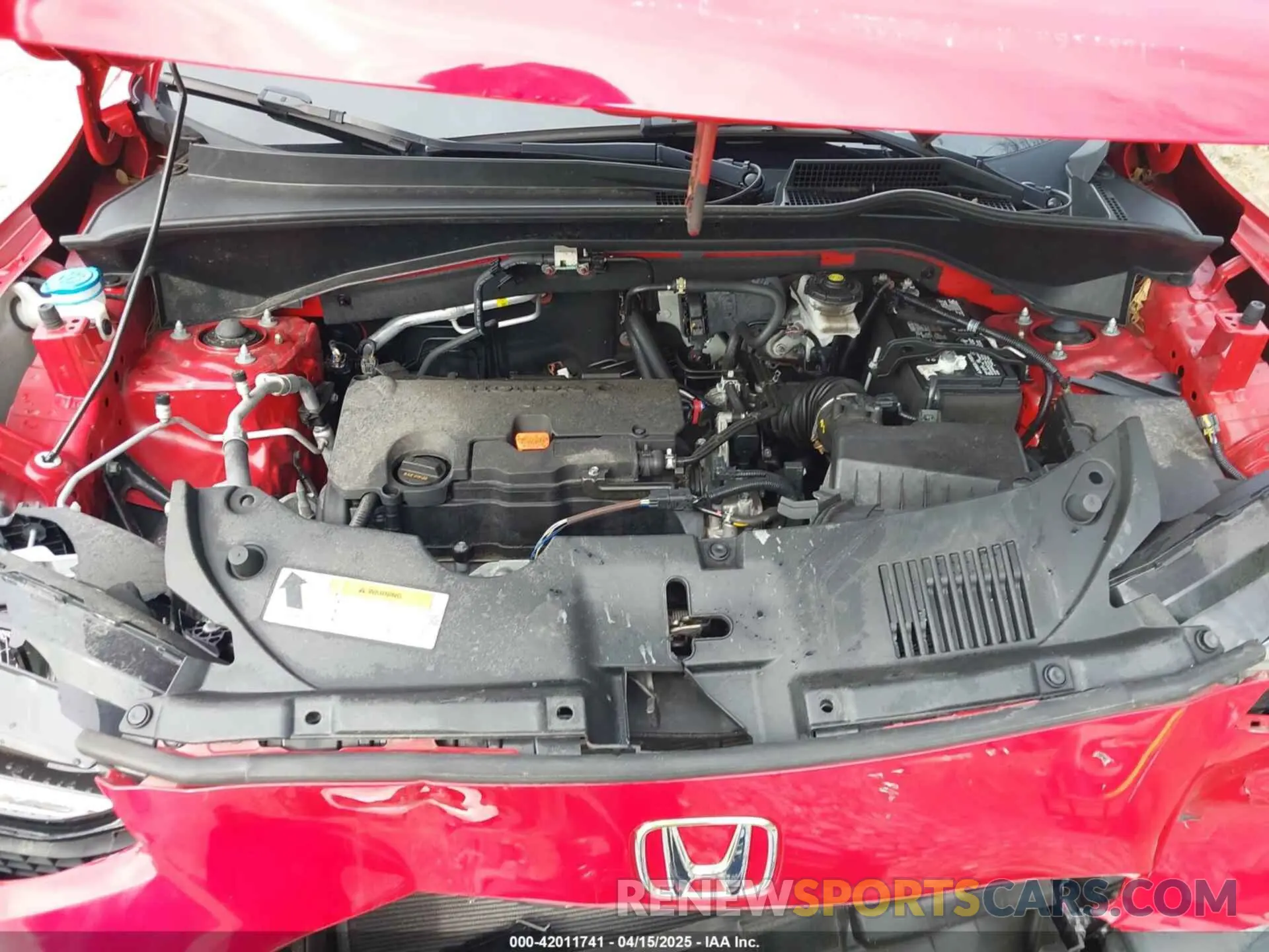 10 Photograph of a damaged car 3CZRZ2H78PM707875 HONDA HR-V 2023