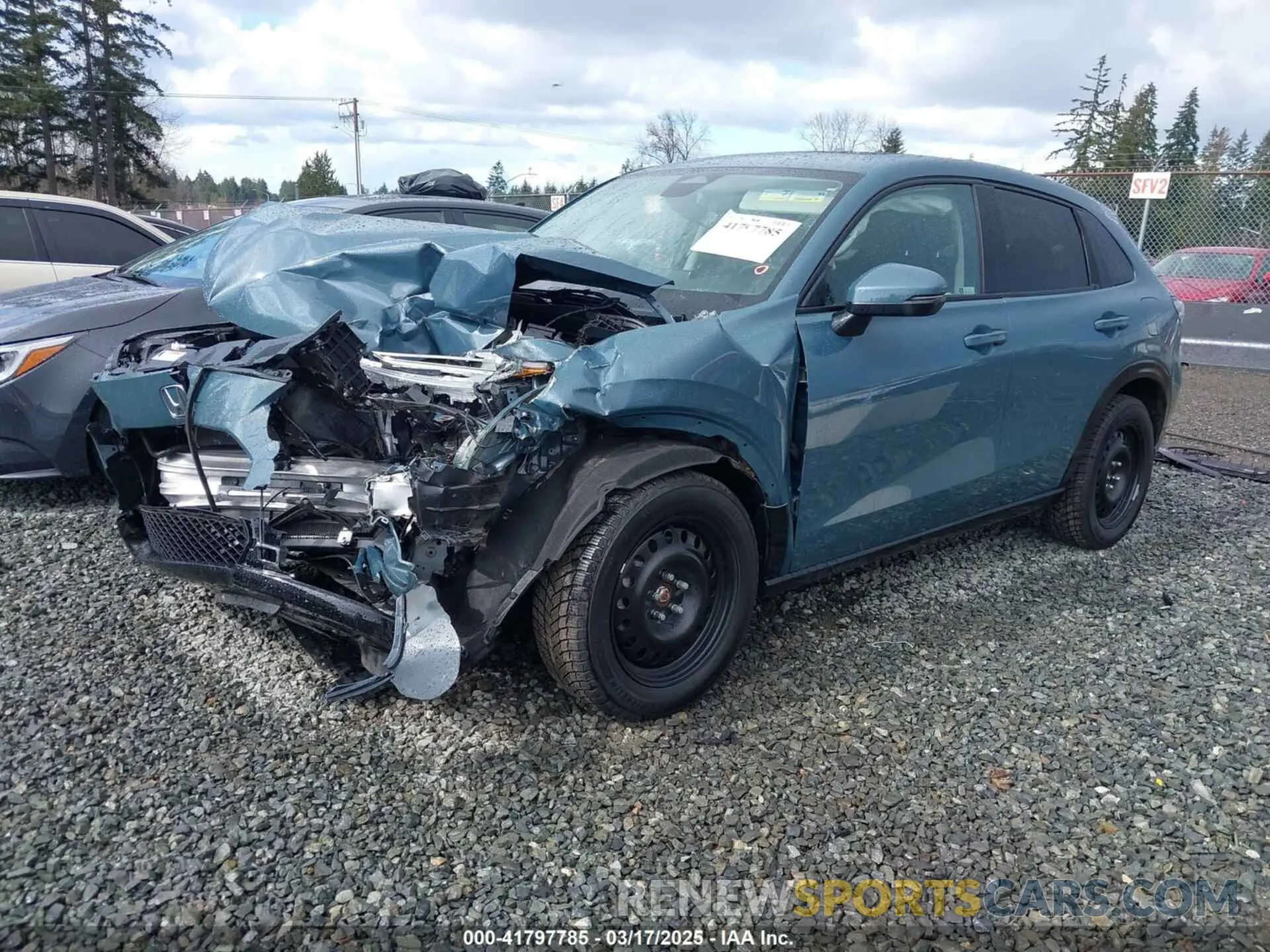 2 Photograph of a damaged car 3CZRZ2H79PM739038 HONDA HR-V 2023