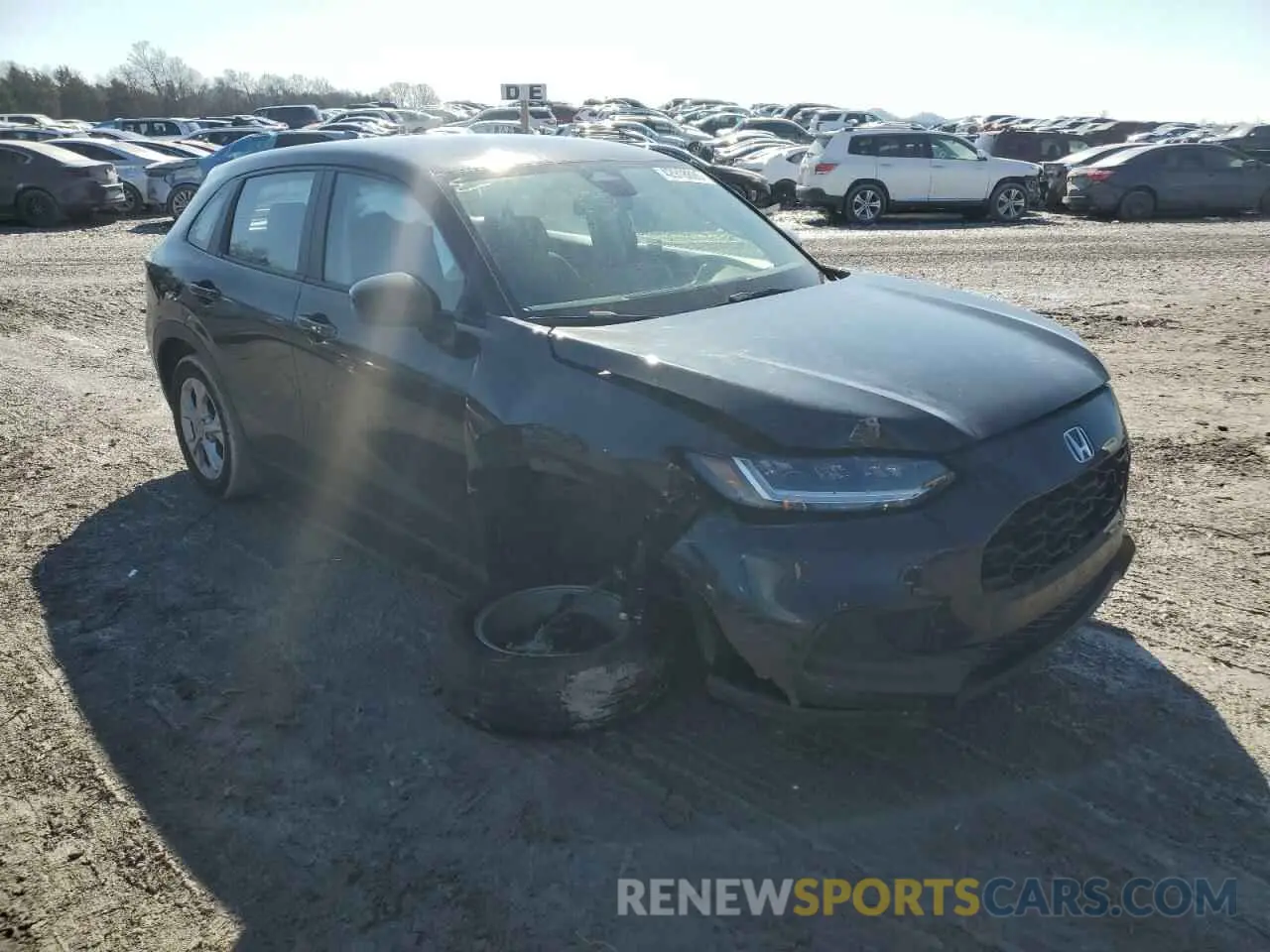 4 Photograph of a damaged car 3CZRZ1H30RM717858 HONDA HR-V 2024