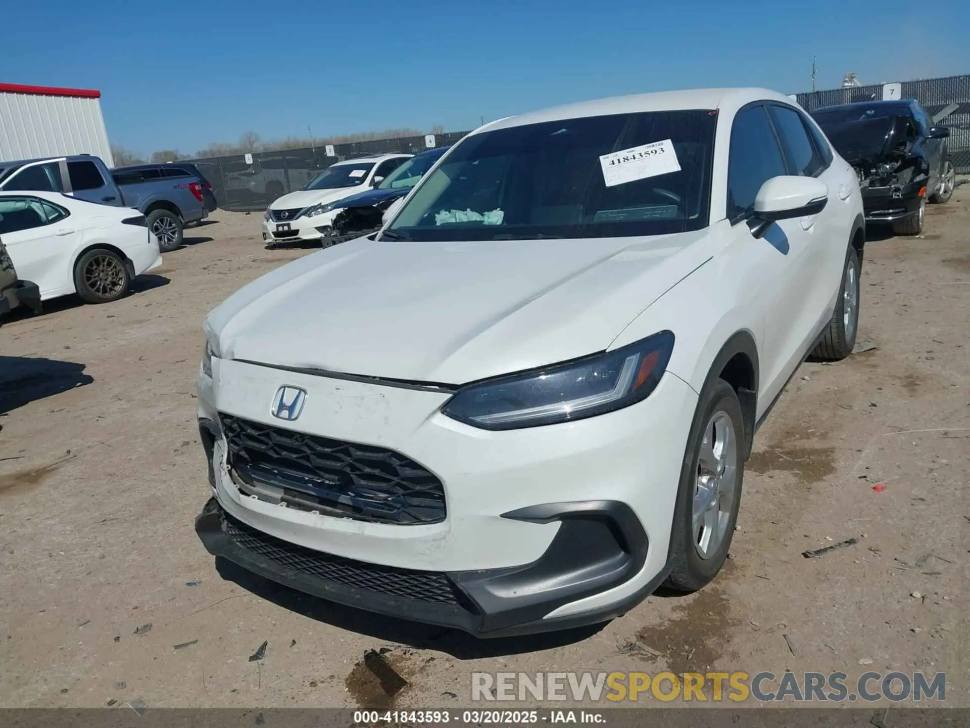 2 Photograph of a damaged car 3CZRZ1H31RM702303 HONDA HR-V 2024