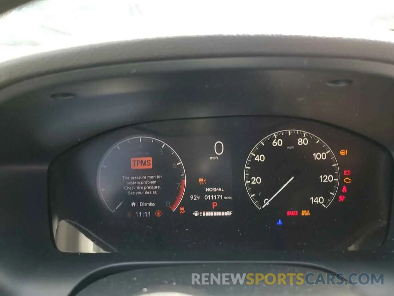 9 Photograph of a damaged car 3CZRZ1H32RM701144 HONDA HR-V 2024