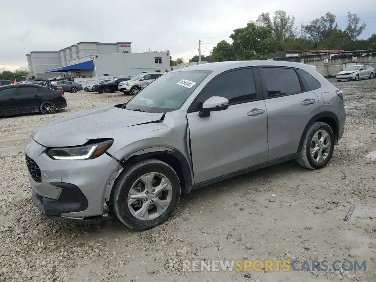 1 Photograph of a damaged car 3CZRZ1H37RM723320 HONDA HR-V 2024