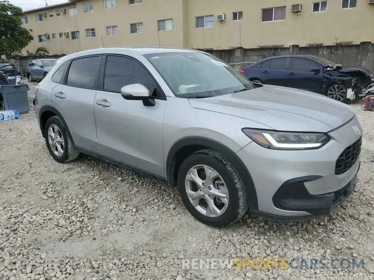 4 Photograph of a damaged car 3CZRZ1H37RM723320 HONDA HR-V 2024