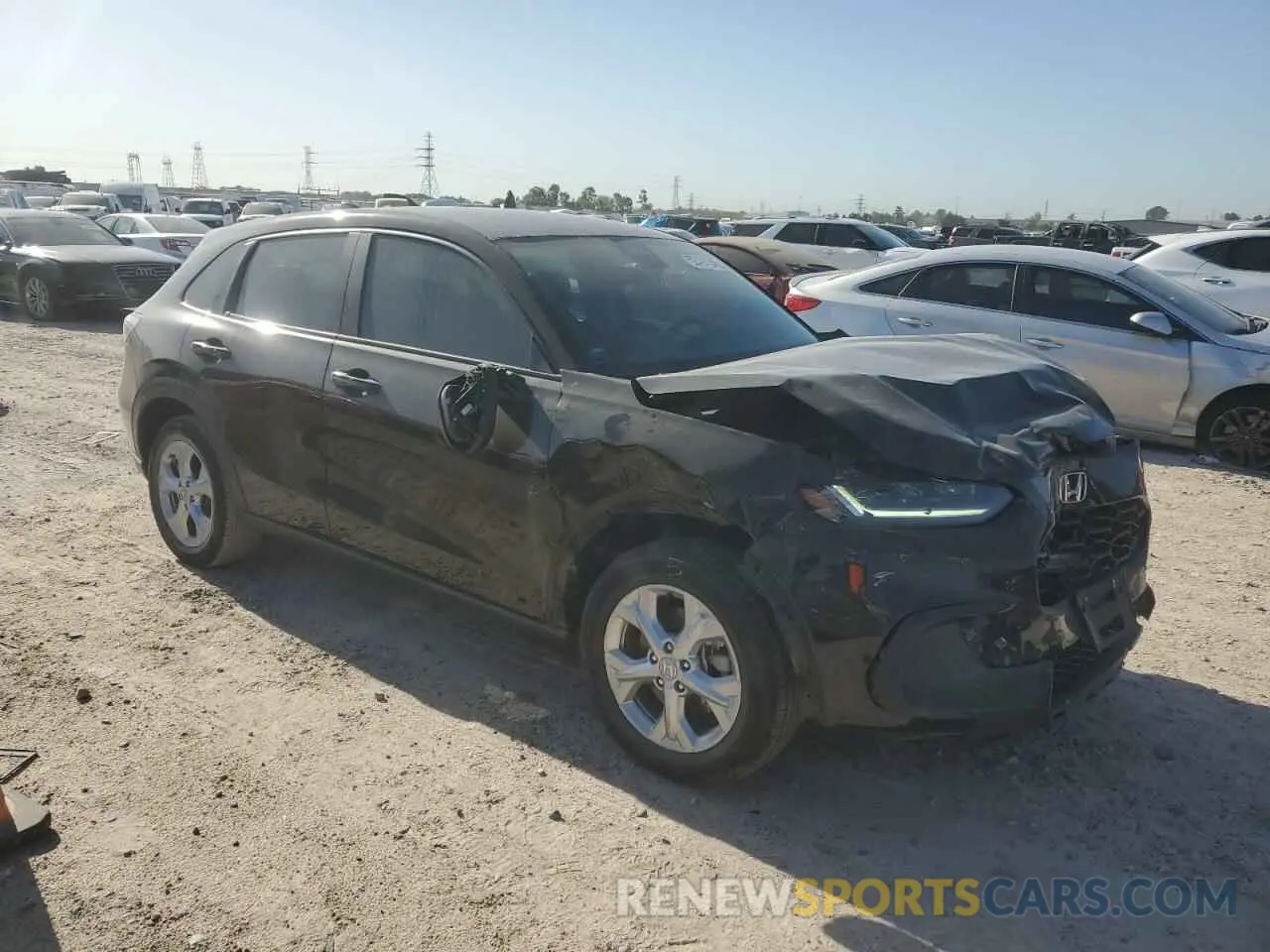 4 Photograph of a damaged car 3CZRZ1H39RM735193 HONDA HR-V 2024