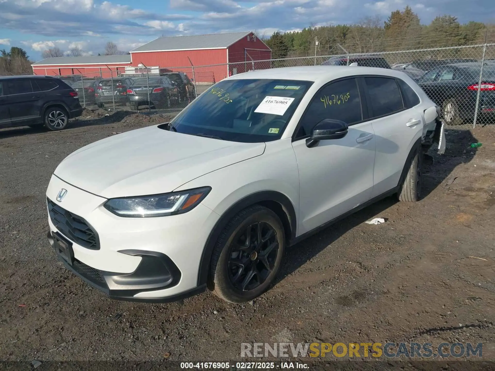 2 Photograph of a damaged car 3CZRZ1H50RM728277 HONDA HR-V 2024