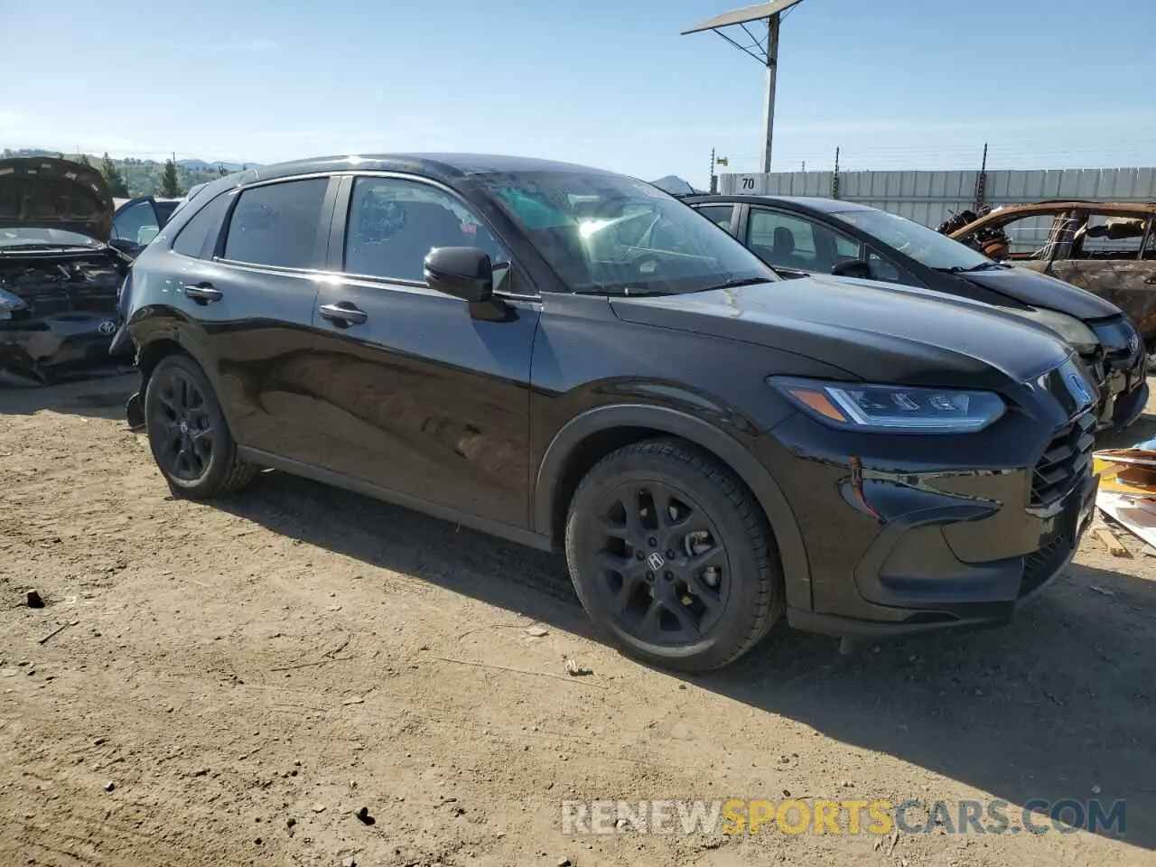 4 Photograph of a damaged car 3CZRZ1H51RM717160 HONDA HR-V 2024